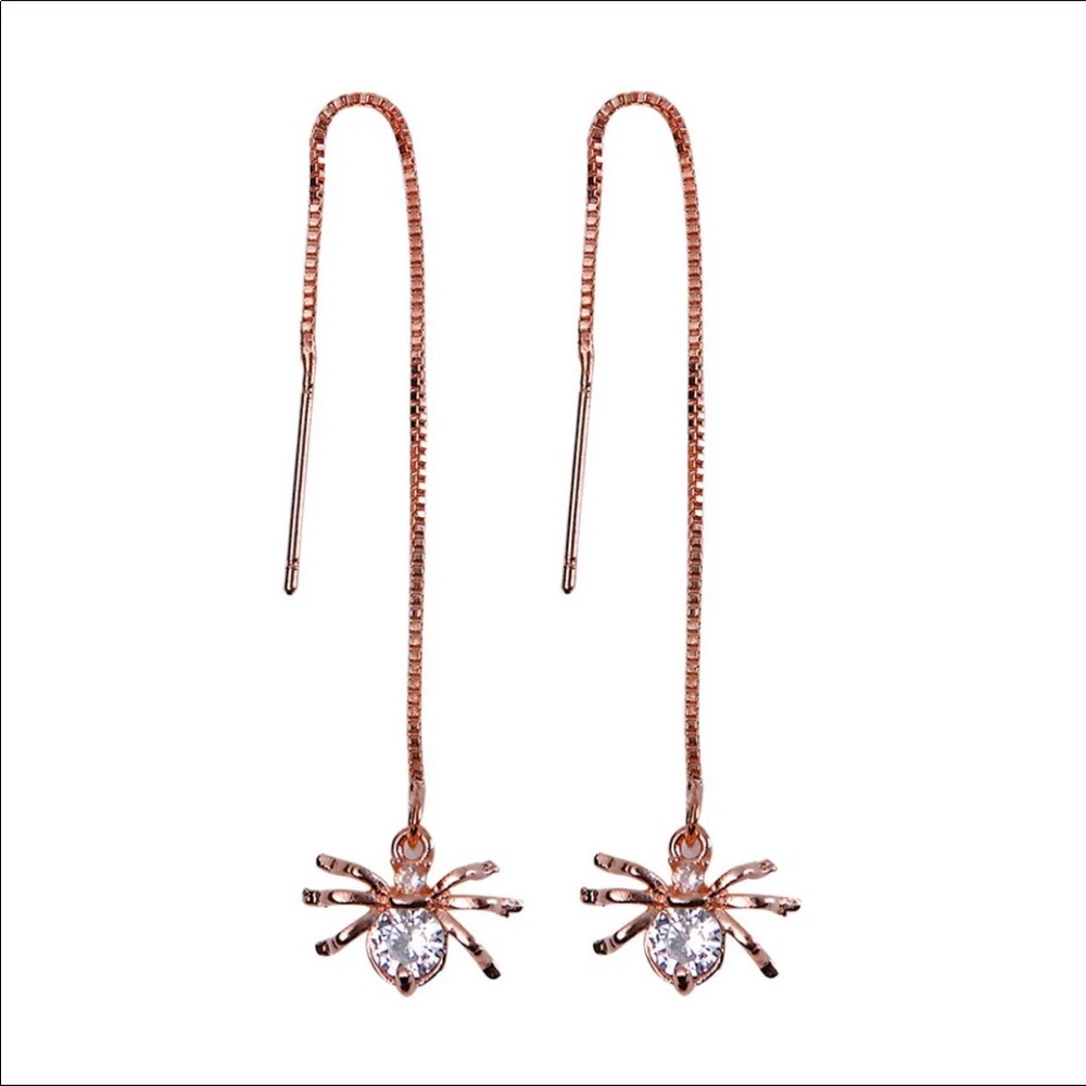 FREE with $50 purchase Spider hanging earrings - Picture 2 of 2